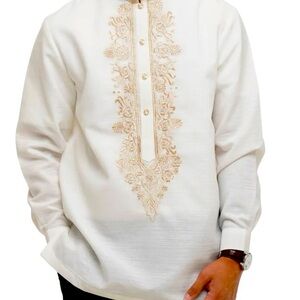 BNWT Baron World “Barong Tagalog” Men’s Shirt (M)